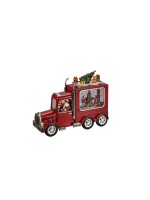 Konstsmide Wasserlaterne Santa Truck, 1 ww LED exkl. Batterie AA, IP20