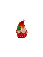 Konstsmide Acryl-Weihnachtsmann, LED, flach, 24V, Aussen