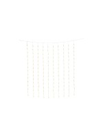 Konstsmide Rideau lumineux à LED en forme de gouttes 140 diodes blanc chaud