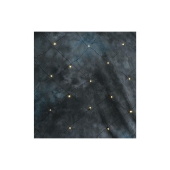 Konstsmide Guirlande lumineuse LED 2 x 2 m 64 diodes blanc chaud, pour l'intérieur et l'extérieur Konstsmide Guirlande lumineuse LED 2 x 2 m 64 diodes blanc chaud, pour l'intérieur et l'extérieur
