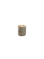 Konstsmide Bougie LED aspect béton, 1 diode blanc chaud, beige