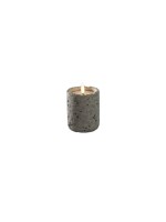 Konstsmide Bougie LED aspect béton, 1 diode blanc chaud, gris