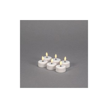 Konstsmide Teelicht, LED, 6er Set, ws, Aussen Konstsmide Teelicht, LED, 6er Set, ws, Aussen
