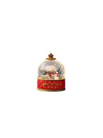 Konstsmide Lanterne à eau LED « Bonhomme de neige et maison » 2 diodes blanc chaud