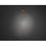 Konstsmide Manteau d'arbre LED 2.4 m Vert, avec 40 LED, Intérieur