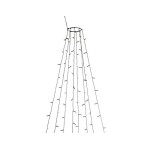Konstsmide Baummantel LED, 8x30 LED, Out, Bernsteinfarben, 120 glimmend
