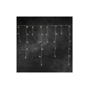 Konstsmide Rideau lumineux à LED 5 m Blanc, 200 LED, extérieur Konstsmide Rideau lumineux à LED 5 m Blanc, 200 LED, extérieur