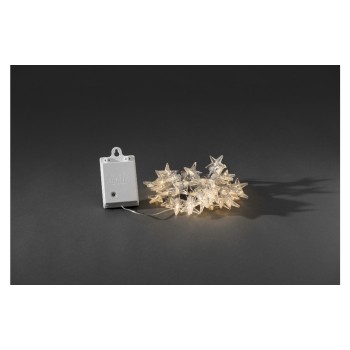 Konstsmide Guirlande à LED 3.9 m Blanc, Capteur crépusculaire, Extérieur Konstsmide Guirlande à LED 3.9 m Blanc, Capteur crépusculaire, Extérieur