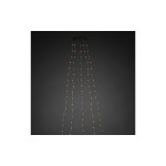 Konstsmide LED Baummantel 300 x Lampen, L: 3m, 5 Stränge with je 60 bernstein LED