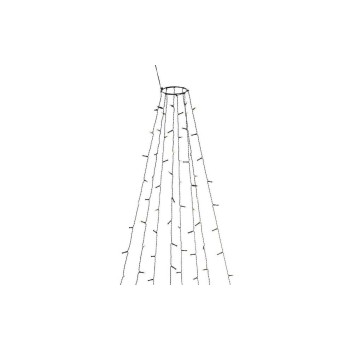 Konstsmide Manteau d'arbre LED avec anneau, 560 LED, 5.6 m, extérieur Konstsmide Manteau d'arbre LED avec anneau, 560 LED, 5.6 m, extérieur