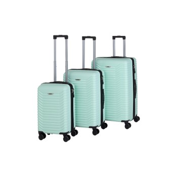 KOOR Koffer 3er Set mint, 3-er Set, PP, mint