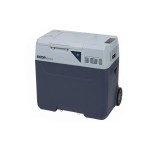 KOOR Kompressorkühlbox ACUX-R 50, blau-grau, 50 Liter, mit neuem Akku