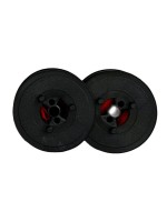 Kores Ruban encreur Taille 51 13 mm x 4 m, noir/rouge