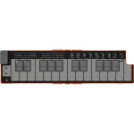 Korg nanoKEY Fold Lava Orange Ltd., USB-Controller, 25 Tasten, orange, faltbar