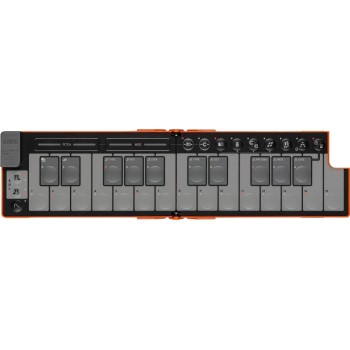 Korg nanoKEY Fold Lava Orange Ltd., USB-Controller, 25 Tasten, orange, faltbar Korg nanoKEY Fold Lava Orange Ltd., USB-Controller, 25 Tasten, orange, faltbar