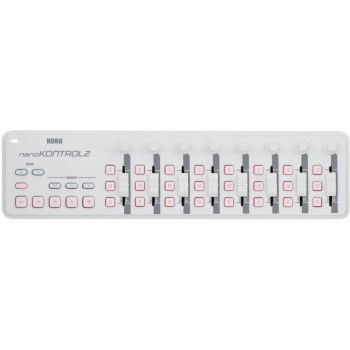 nanoKONTROL 2, white, USB-Controller, 8 Fader, white nanoKONTROL 2, white, USB-Controller, 8 Fader, white