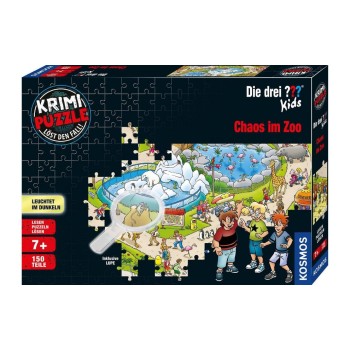 Krimipuzzle: Chaos im Zoo, Die Drei ???