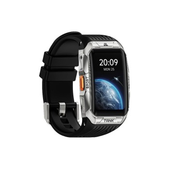 Kospet Smartwatch Tank X2 Ultra silver, IP69K,5ATM Smarte Tauchuhr with AMOLED Kospet Smartwatch Tank X2 Ultra silver, IP69K,5ATM Smarte Tauchuhr with AMOLED
