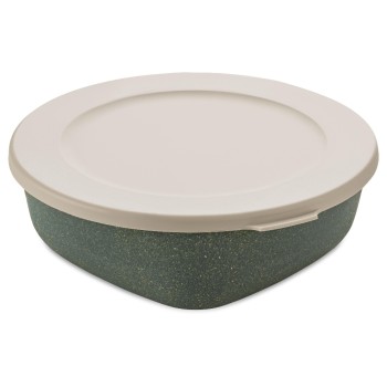 Koziol Vorratsdose Connect 1.3l, 21.3x20.7x7.1cm, grey, bio-circular Koziol Vorratsdose Connect 1.3l, 21.3x20.7x7.1cm, grey, bio-circular