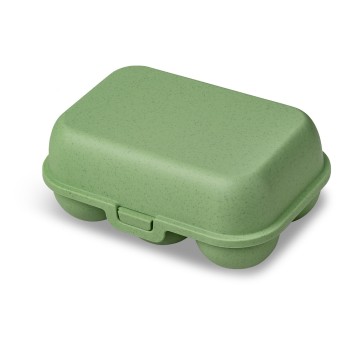 Koziol Eierbox to go mini, 17x11.8x7.3cm, grün, bio-circular Koziol Eierbox to go mini, 17x11.8x7.3cm, grün, bio-circular