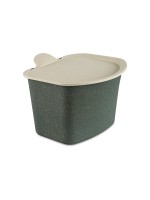 Koziol Recyclingeimer Bibo, 16x20.8x22.5cm, grey, bio-circular