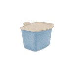 Koziol Seau de recyclage Bibo 3 l, Bleu fleur