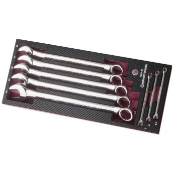 Completo EVA3 4903-07 Gabelringschlüssel, 8-t. EVA3 Gabelringschlüsselsatz Completo EVA3 4903-07 Gabelringschlüssel, 8-t. EVA3 Gabelringschlüsselsatz