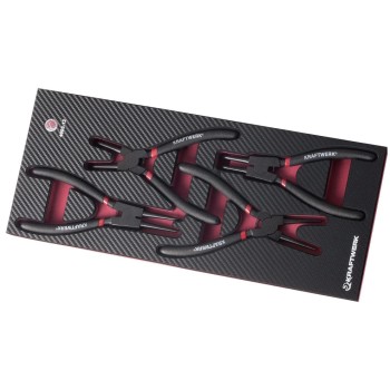 Completo EVA3 4903-12 Seegerring-Zangen, 4-t. EVA3 Seegerring-Zangensatz Completo EVA3 4903-12 Seegerring-Zangen, 4-t. EVA3 Seegerring-Zangensatz