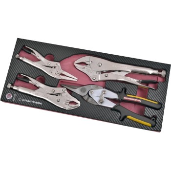 Kraftwerk Gripzangen-/Blechschere-Schale, Werkzeugsatz Kraftwerk Gripzangen-/Blechschere-Schale, Werkzeugsatz
