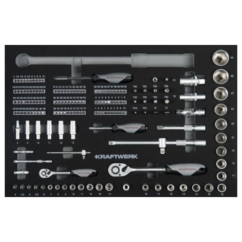 Kraftwerk Douille 1/4 1/2 164 pièce(s) Kraftwerk Douille 1/4 1/2 164 pièce(s)