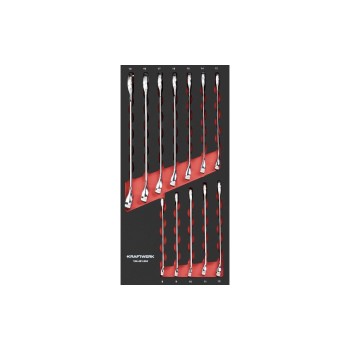 Kraftwerk Jeu de clés mixtes Pro Line 8-19 mm, 12 pièce(s) Kraftwerk Jeu de clés mixtes Pro Line 8-19 mm, 12 pièce(s)