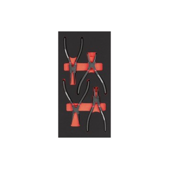 Kraftwerk Seegering-Zangensatz 4-tlg., Werkzeugsatz Kraftwerk Seegering-Zangensatz 4-tlg., Werkzeugsatz