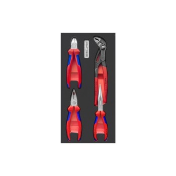Kraftwerk KNIPEX EVA3 Zangen, Satz 4-tlg. Einlage Kraftwerk KNIPEX EVA3 Zangen, Satz 4-tlg. Einlage