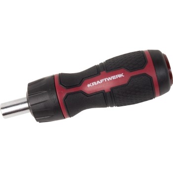 Kraftwerk Mini tournevis à cliquet 1/4 7 pièces