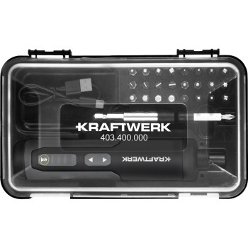 Akku-Bit-Stabschrauber Satz 3.6V mit USB-C, 1/4, 28-tlg.