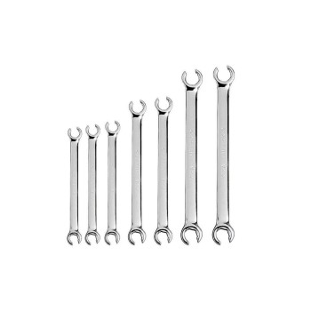 Kraftwerk 3580 Doppelringschlüsselsatz, offener Doppelringschlüsselsatz. 7-teilig, Kraftwerk 3580 Doppelringschlüsselsatz, offener Doppelringschlüsselsatz. 7-teilig,