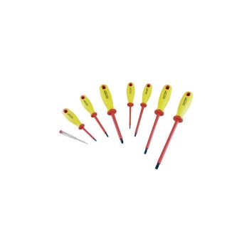 Kraftwerk 3157 Elektrik-Schraubendrehersatz, 8-teilig