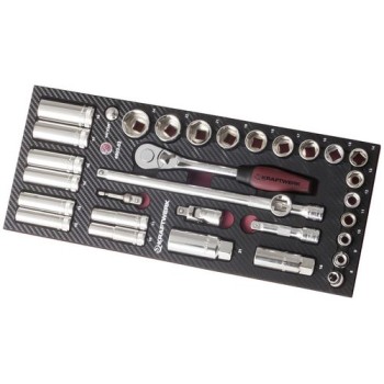 Completo EVA3 4903-02 Steckschlüsselsatz, 32-t. EVA3 Steckschlüsselssatz 3/8 Completo EVA3 4903-02 Steckschlüsselsatz, 32-t. EVA3 Steckschlüsselssatz 3/8