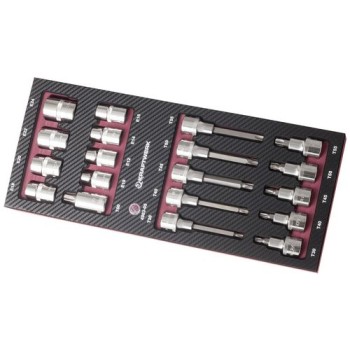 Completo EVA3 4903-05 Bit-Stecknussssatz, 19-t. EVA3 Bit-Stecknussssatz 1/2 Completo EVA3 4903-05 Bit-Stecknussssatz, 19-t. EVA3 Bit-Stecknussssatz 1/2