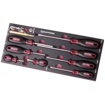 Completo EVA3 4903-09 Schraubenziehersastz, 9-t. EVA3 Schraubendrehersatz Completo EVA3 4903-09 Schraubenziehersastz, 9-t. EVA3 Schraubendrehersatz