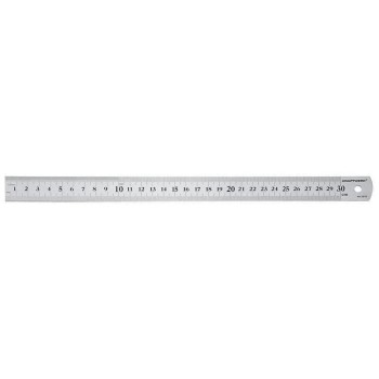 Kraftwerk Stahl-Massstab 30 cm, Präzisionsteilung in mm and 1/2 mm Kraftwerk Stahl-Massstab 30 cm, Präzisionsteilung in mm and 1/2 mm