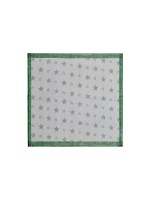 Krinner Couverture de l'arbre de Noël, 80 x 80 cm, vert / blanc