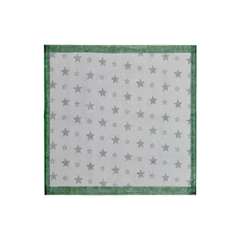 Krinner Couverture de l'arbre de Noël, 80 x 80 cm, vert / blanc Krinner Couverture de l'arbre de Noël, 80 x 80 cm, vert / blanc