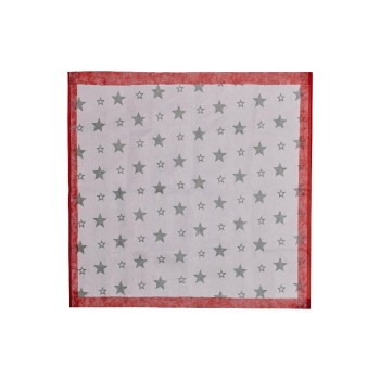 Krinner Couverture de l'arbre de Noël, 80 x 80 cm, rouge / blanc Krinner Couverture de l'arbre de Noël, 80 x 80 cm, rouge / blanc