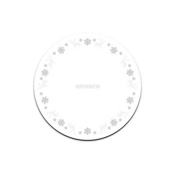 Krinner Plafond de sapin de Noël rond, blanc Ø 60 cm Krinner Plafond de sapin de Noël rond, blanc Ø 60 cm