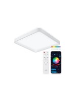 KSiX Stellar Plus Plafonnier Smartled RGBIC + CCT 49 cm Blanc