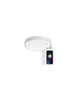 KSiX Plafonnier SmartLED Helios RGBIC blanc 40 cm 3400 lm