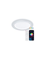 KSiX Plafonnier SmartLED Sfera RGBIC + CCT Blanc 49 cm 4500 lm