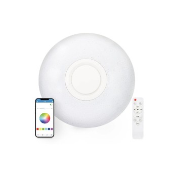 KSIX Rainbow LED ceiling, 40 cm diameter, 2.200 lm, 30 W