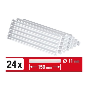 kwb Bâtonnet de colle Ø 11 mm, Transparent kwb Bâtonnet de colle Ø 11 mm, Transparent